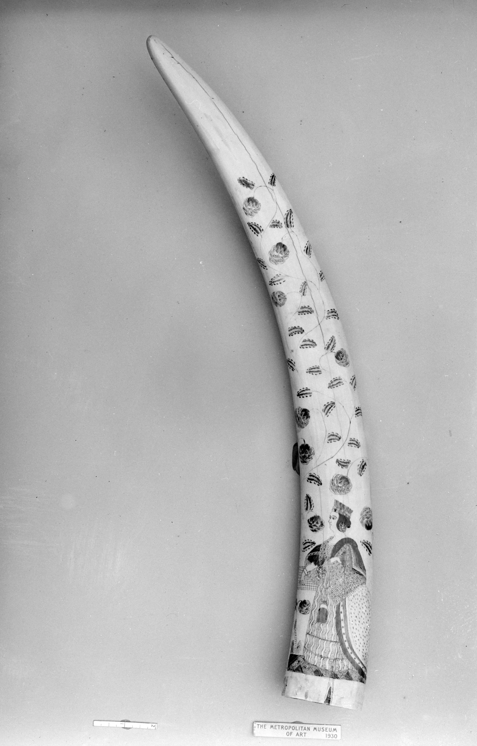 Decorated Walrus Tusk — Unknown