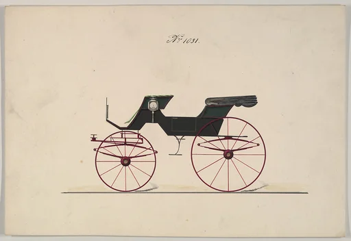 Design for Phaeton, no. 1031