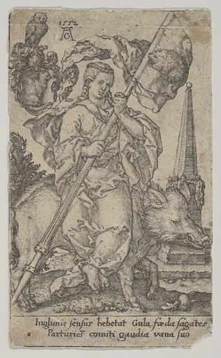 Gluttony, from The Vices