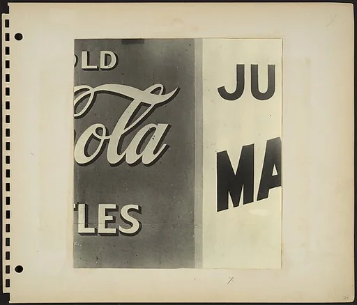 [Coca-Cola and Malted Milk Sign Details, New York City]
