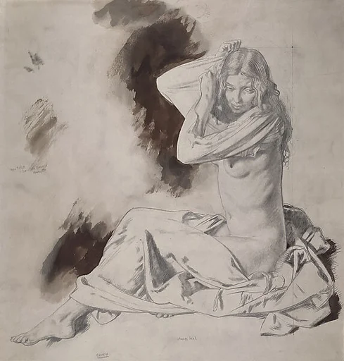 Woman Dressing
