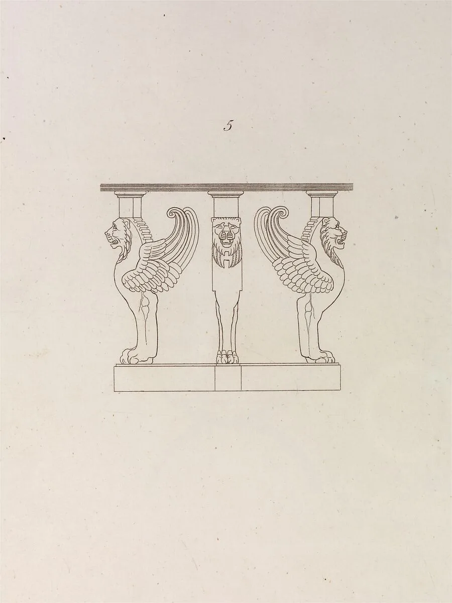 Household Furniture and Interior Decoration — Thomas Hope|Thomas Bensley|Longman, Hurst, Rees and Orme