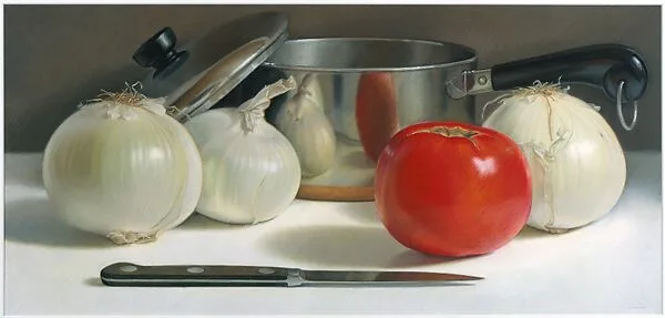 Onions and Tomato — Mary Ann Currier
