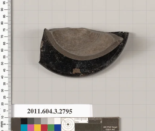 Terracotta fragment of an oinochoe (jug) or olpe (jug)