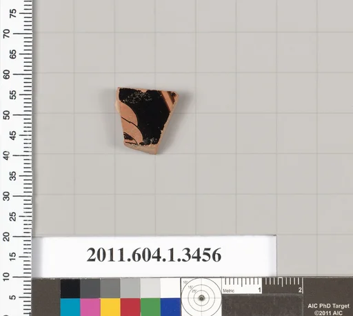 Terracotta fragment of a kylix (drinking cup)