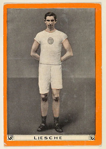 Carl Liesche, from for the World's Champion Athletes series (T230) — Pan Handle Scrap Company