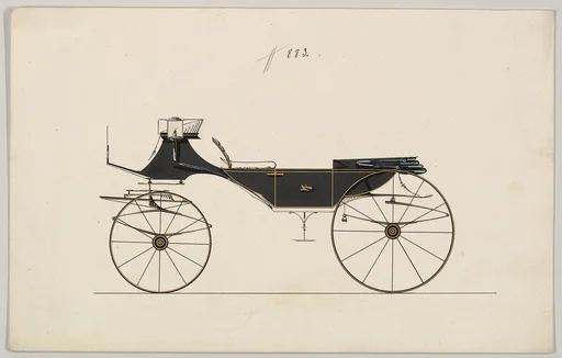 Design for Vis-à-vis, no. 883