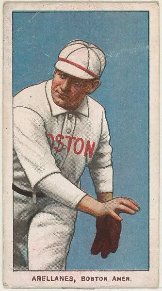 Arellanes, Boston, American League, from the White Border series (T206) for the American Tobacco Company — American Tobacco Company