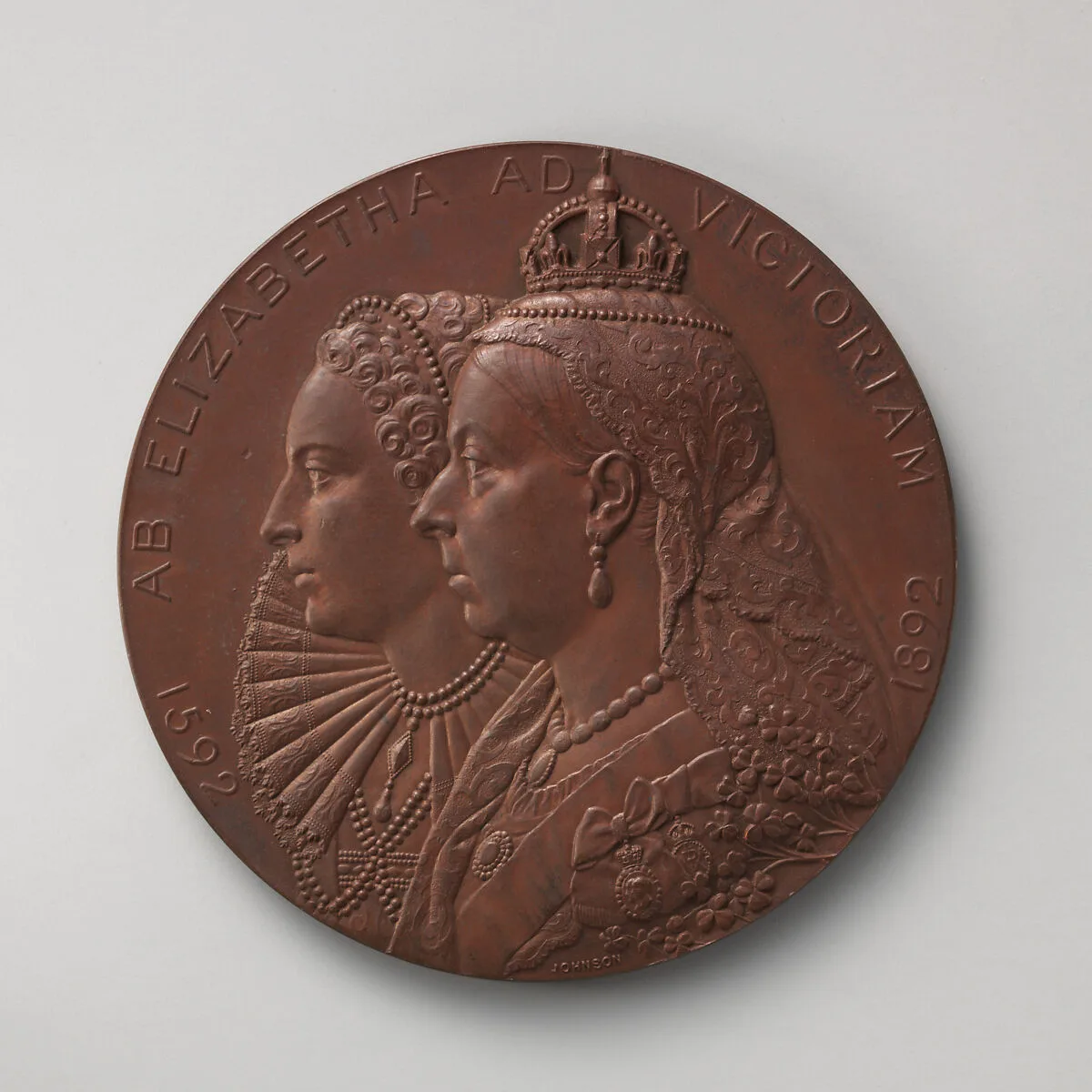 Commemorating the Tercentenary of Trinity College, Dublin in 1892 — Edmond Johnson