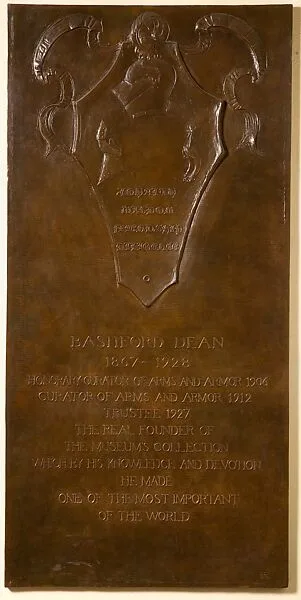 Bashford Dean Memorial Tablet — Daniel Chester French|Margaret French Cresson