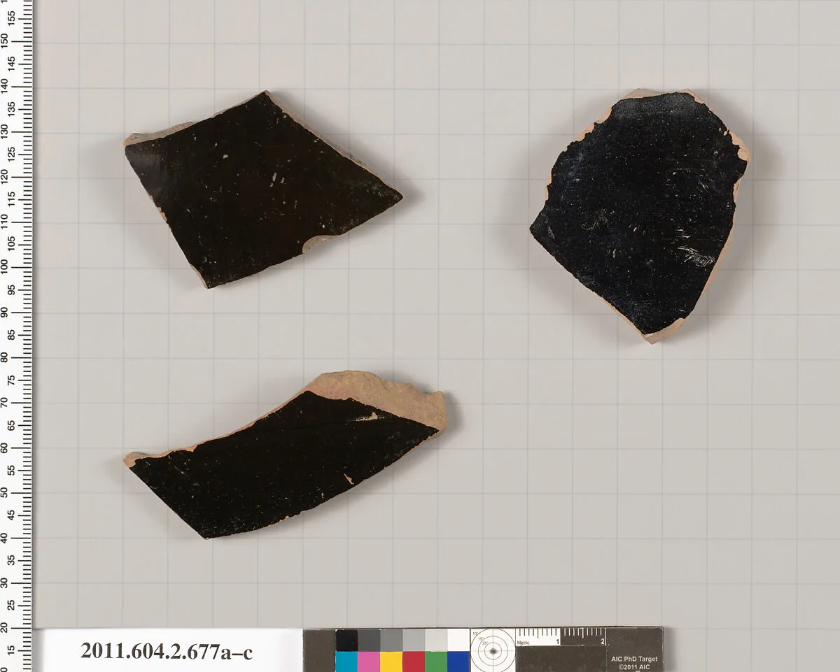 Terracotta fragments of column-kraters (bowls for mixing wine and water) — Unknown