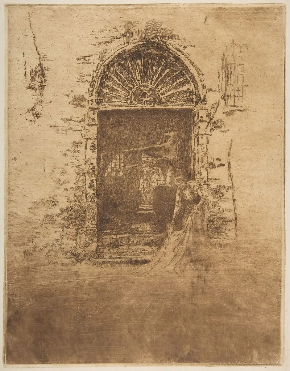 The Dyer — James McNeill Whistler