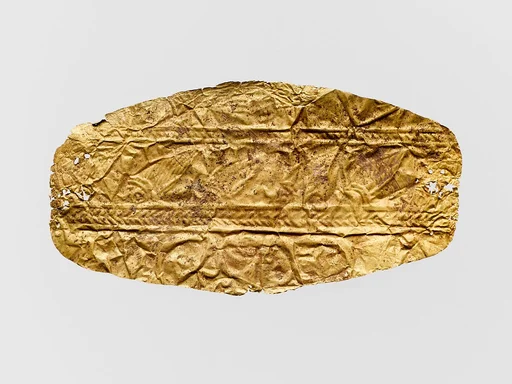 Gold leaf frontlet (band for forehead)