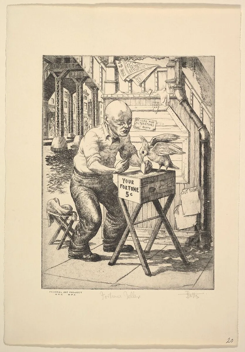 Fortune Teller — Hugh Botts|WPA
