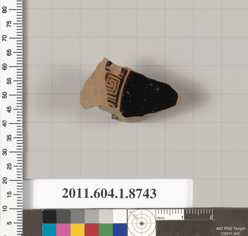 Terracotta fragment of a stemless cup — Unknown