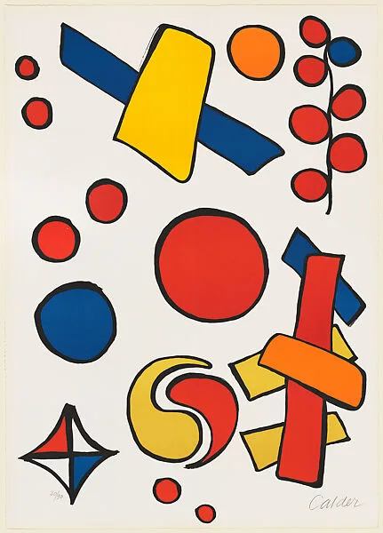 Alphabet Surtout O — Alexander Calder