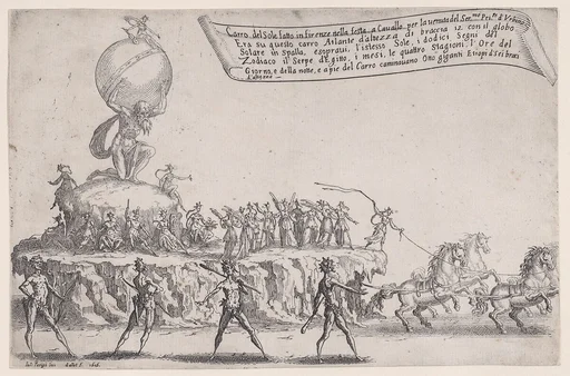 Le Char du Soleil (The Chariot of Sun), from Guerre de Beauté (Guerra di Bellezza) (War of Beauty)