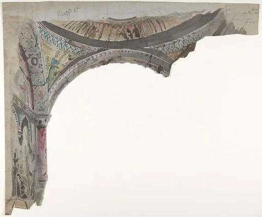Design for a Stage Set at the Opéra, Paris
