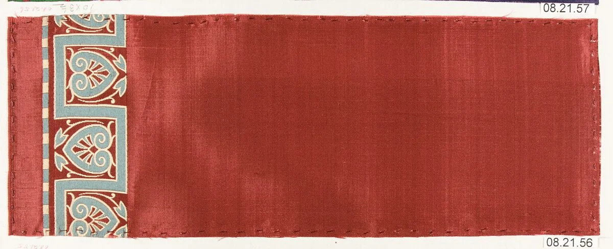 Textile sample — J. Claude Frères & Co.|Unknown Designer