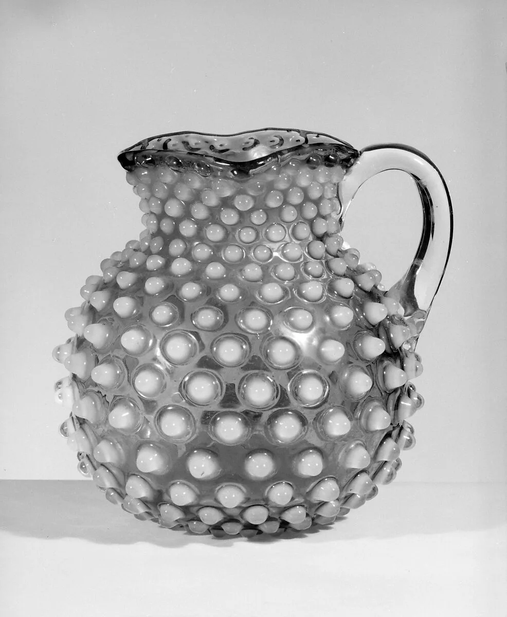 Hobnail Pitcher — Hobbs, Brockunier and Company