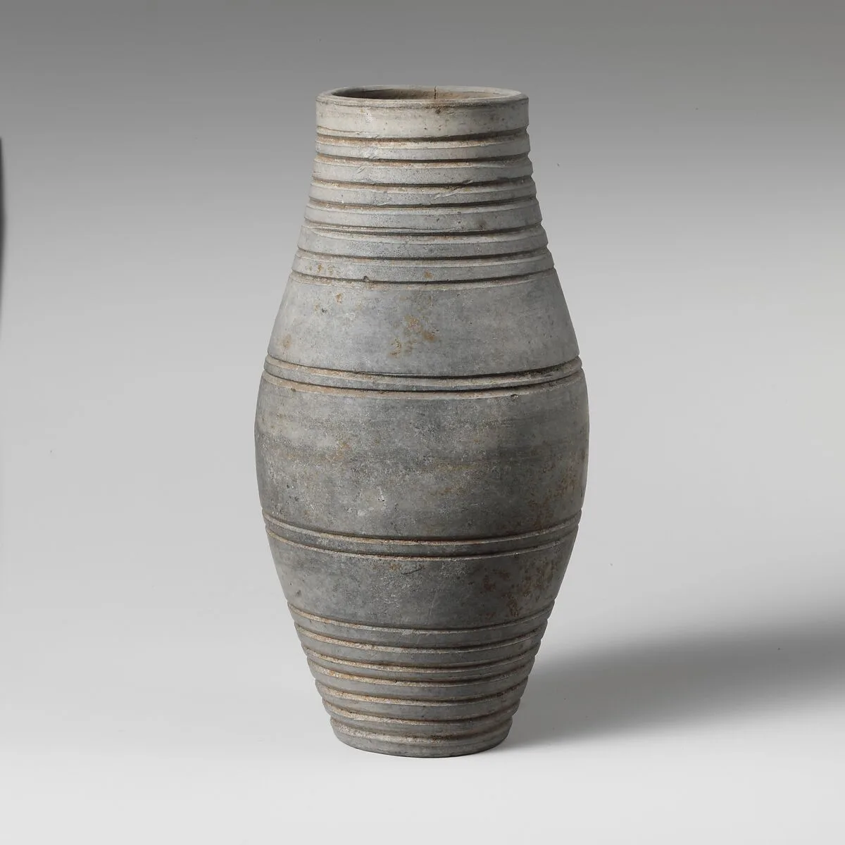 Terracotta barrel-shaped jar — Unknown