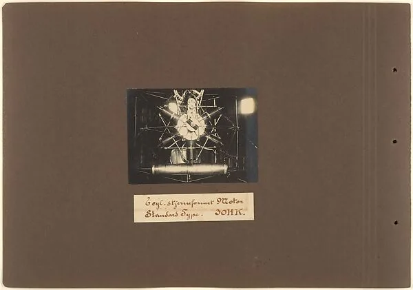 Ieyl. skjerneformet Motor Standard Type. 30HK. — Jacob Christian Hansen Ellehammer|Vilhelm Ellehammer