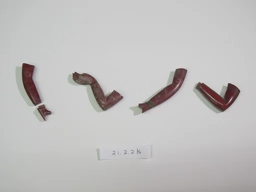 Inlays from shrine: arms