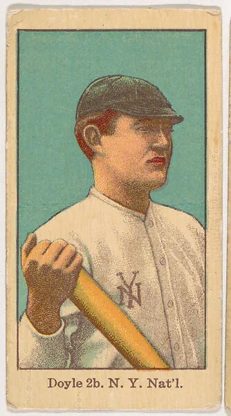 Larry Doyle, New York, from Kotton Cigarettes Baseball Series, 1911-1916 — People's Tobacco Co., Ltd.