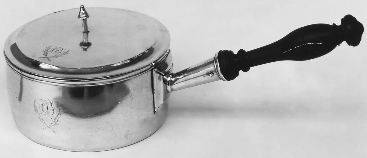 Saucepan with cover — H. P., London