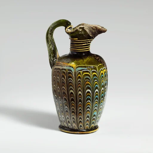 Glass oinochoe (perfume jug)