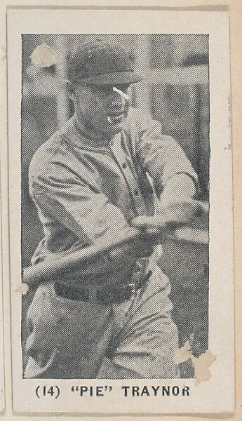 "Pie" Traynor from the Baseball Players photo series (W502) — Unknown