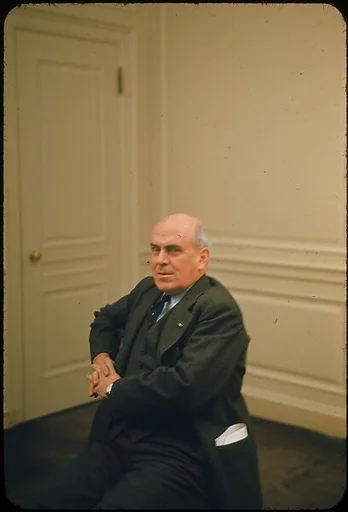 [49 Portraits of McCloy of the Chase, for Fortune Business Executive Profile]