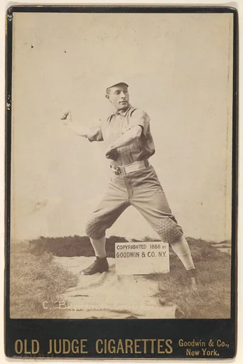 C. Crynan, Pitcher, Chicago, from the series Old Judge Cigarettes