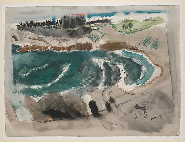 The Sea and Pertaining Thereto — John Marin