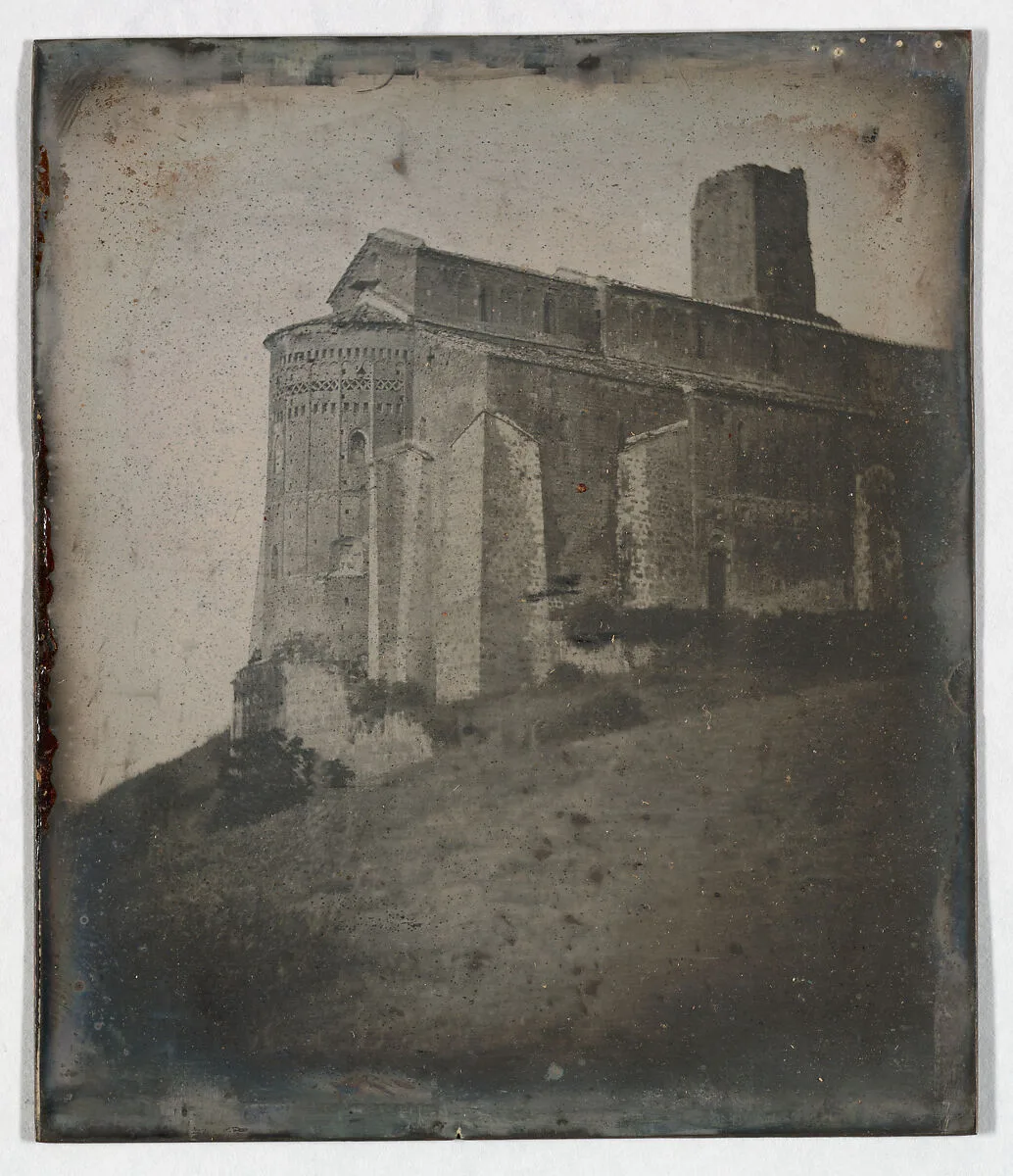 Apse, Basilica San Pietro, Toscanella (Tuscania) (43. Toscanella. Eglise de S. Pietro. Apside.) — Joseph-Philibert Girault de Prangey