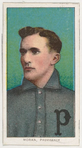 Moran, Providence, Eastern League, from the White Border series (T206) for the American Tobacco Company