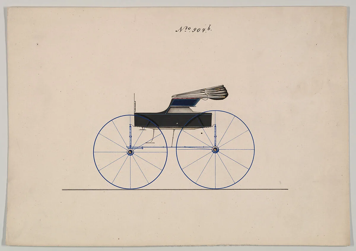 Design for Wagon, no. 904b — Brewster & Co.