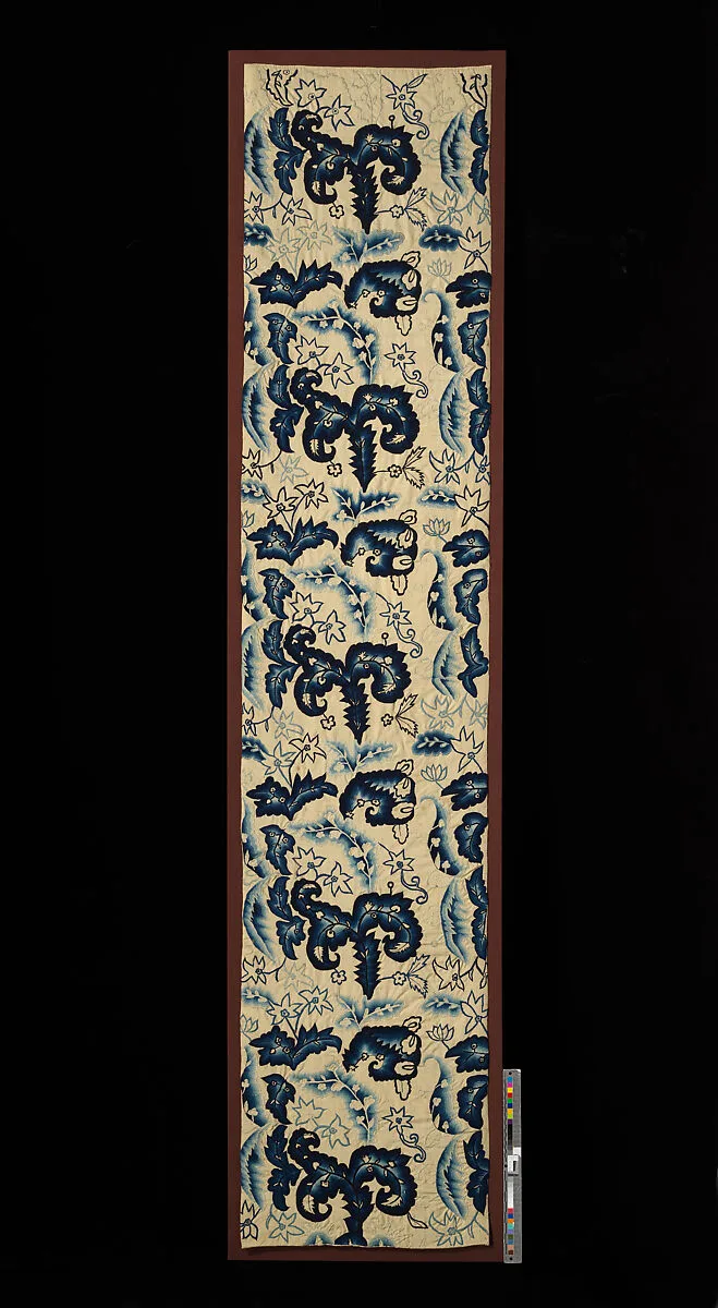 Pair of bed curtains — Unknown