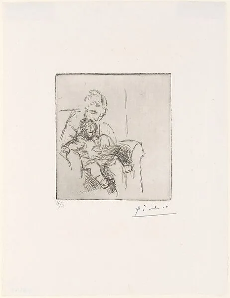 Mother and Son — Pablo Picasso|Jacques Frélaut|Galerie Louise Leiris