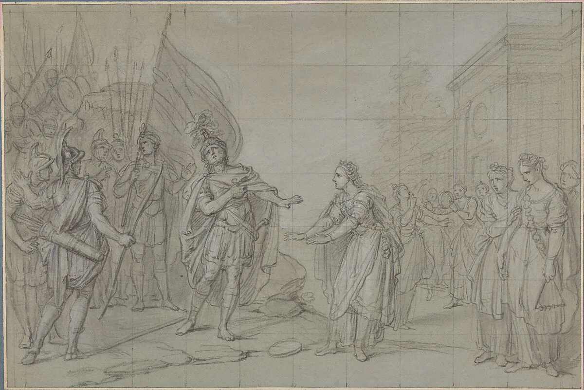 The Daughter of Jephthah — Charles Antoine Coypel