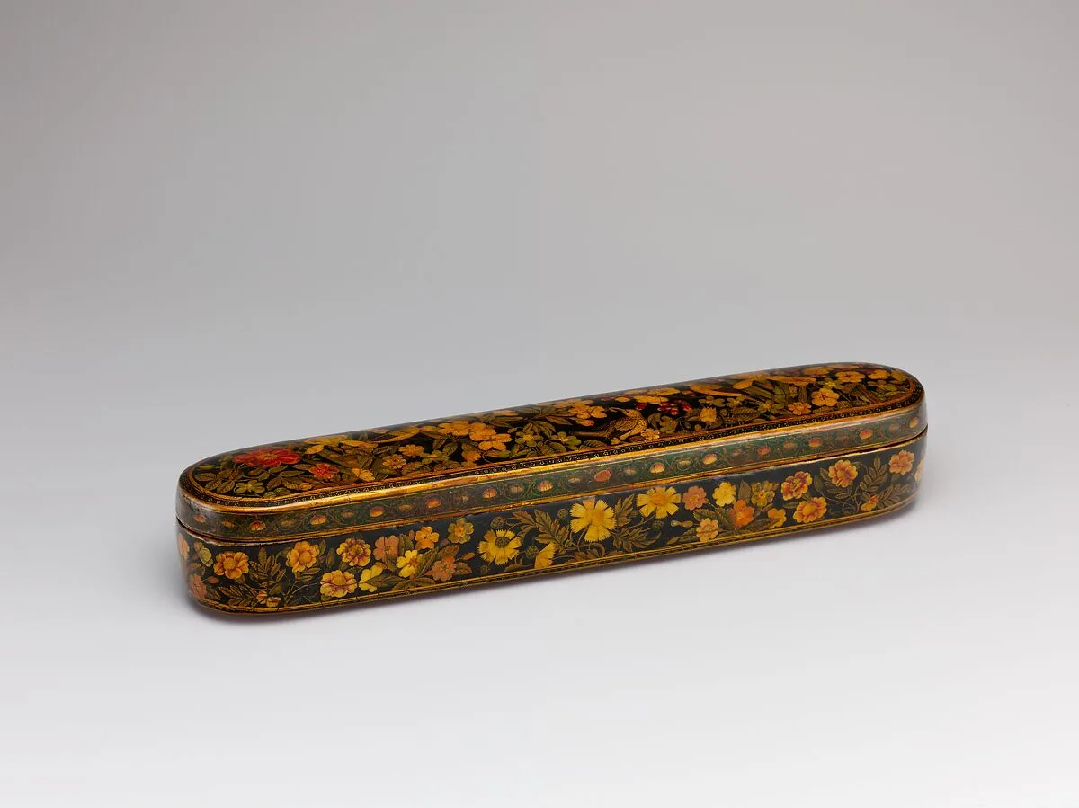Pen Box with a Europeanizing Landscape — Haji Muhammad