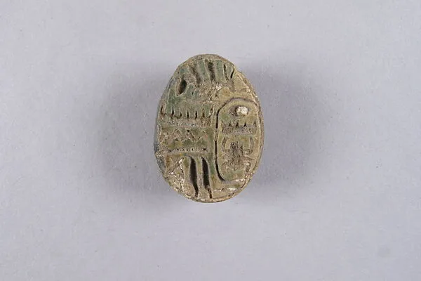 Scarab Inscribed with the Name Menkheperre (Thutmose III) — Unknown