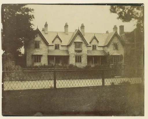 [Gabled House Across Lane]