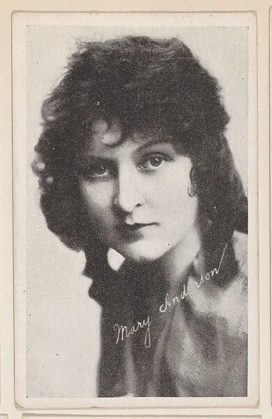 Mary Anderson from Kromo Gravure "Leading Moving Picture Stars" (W623) — Kromo Gravure Photo Company, Detroit, Michigan
