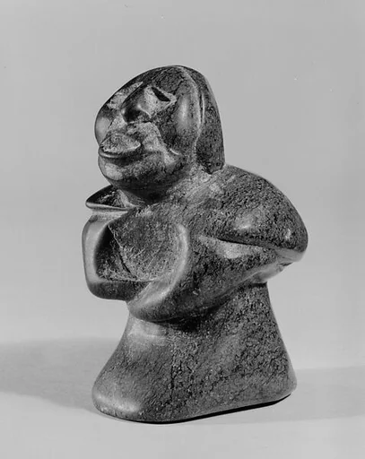 Stone Figure in Parka