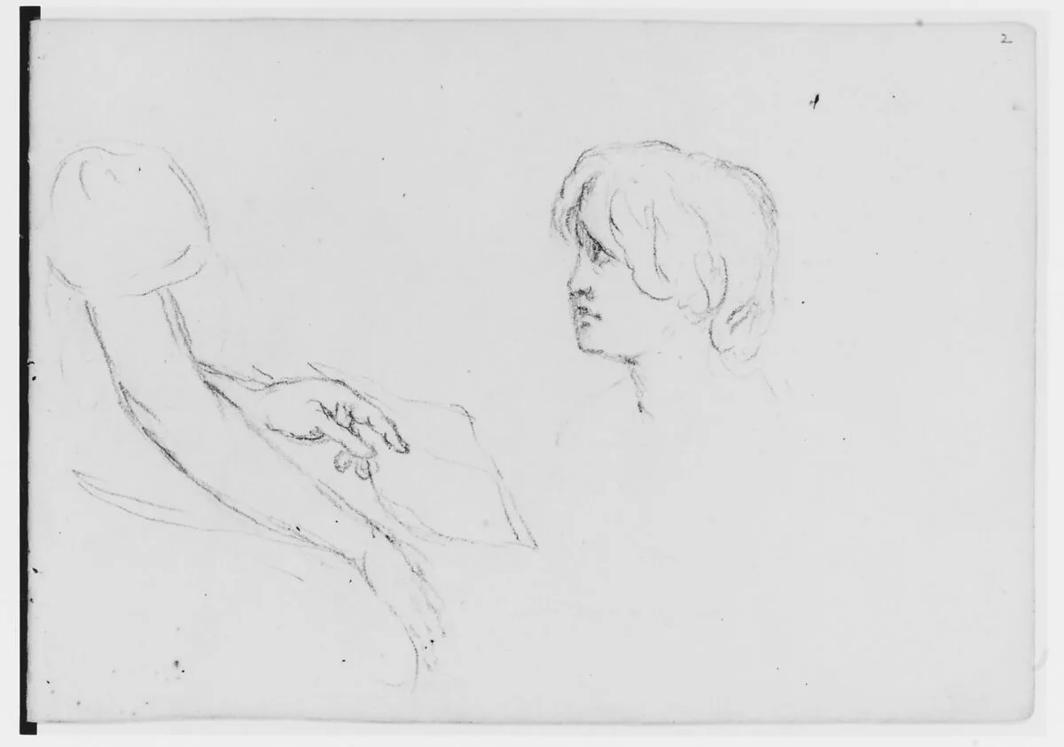 Figure Study (from Sketchbook) — Asher Brown Durand