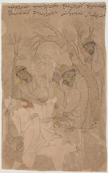 Assembly of Four Sufis — Unknown