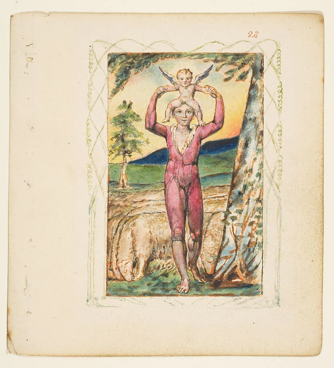 Songs of Experience: Frontispiece — William Blake