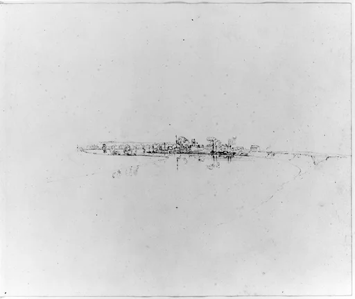 Factories on the Shoreline (from Sketchbook)