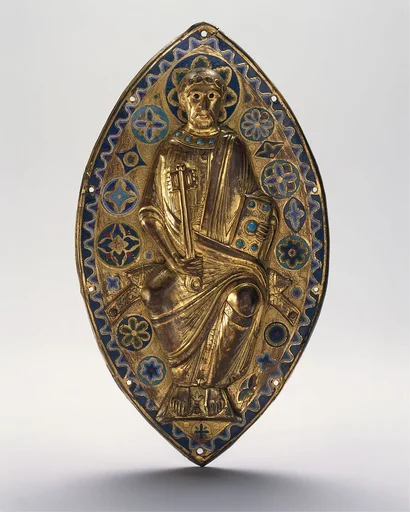 Plaque with Saint Peter in Glory